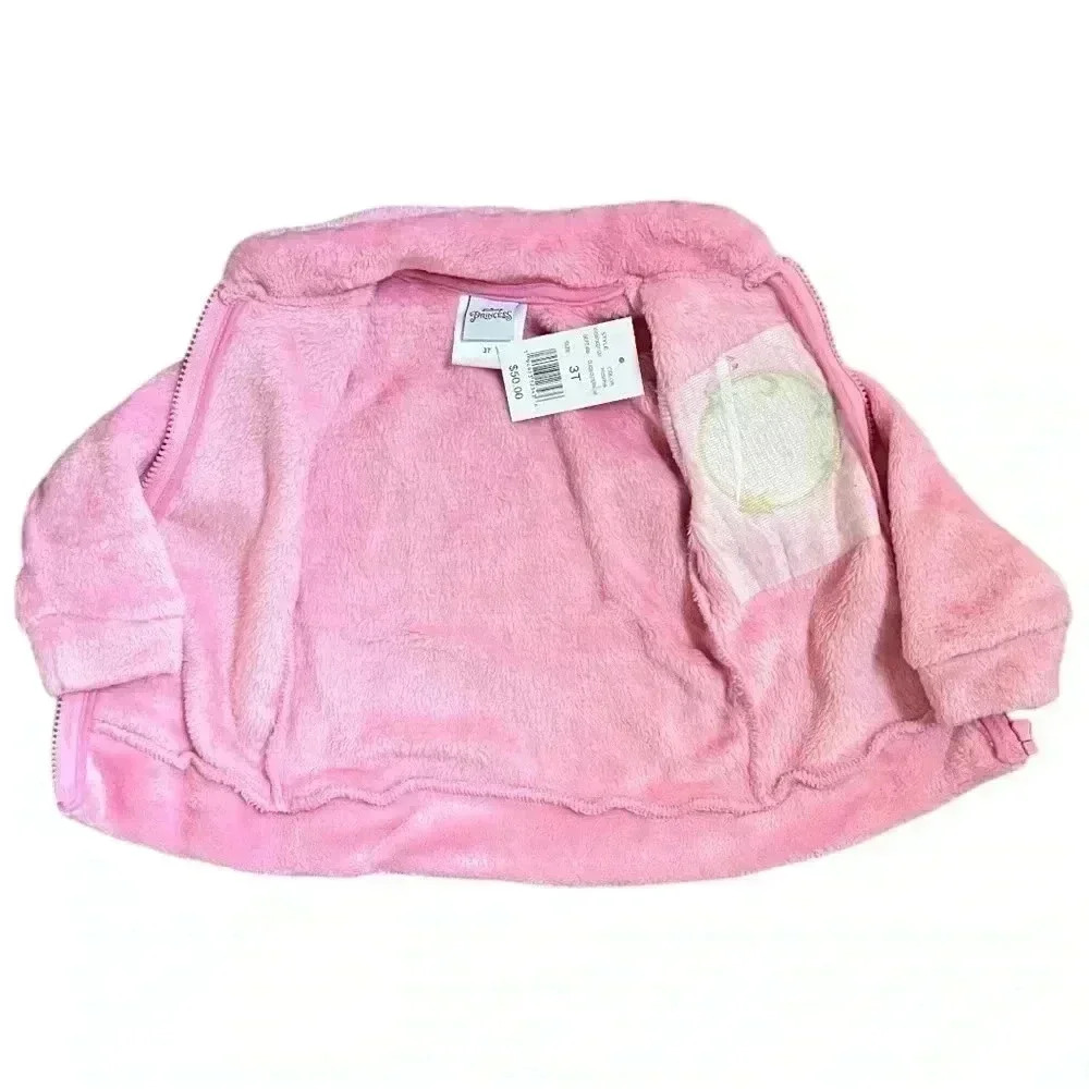 Disney Princess Soft Woobie Jacket. New with Tags. Size 3T - Picture 4 of 5